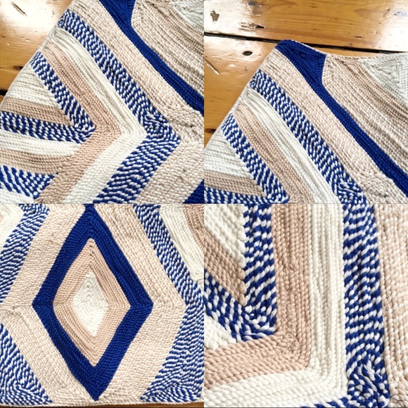 H&M Embroidered geometric colorblock mini skirt S - Picture 8 of 8